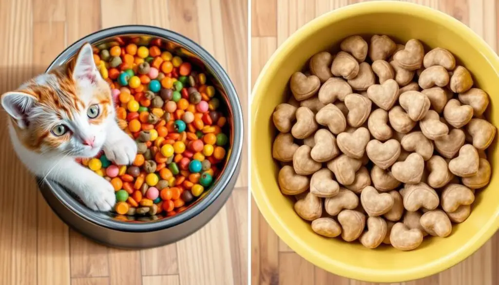 cat and dog food comparison