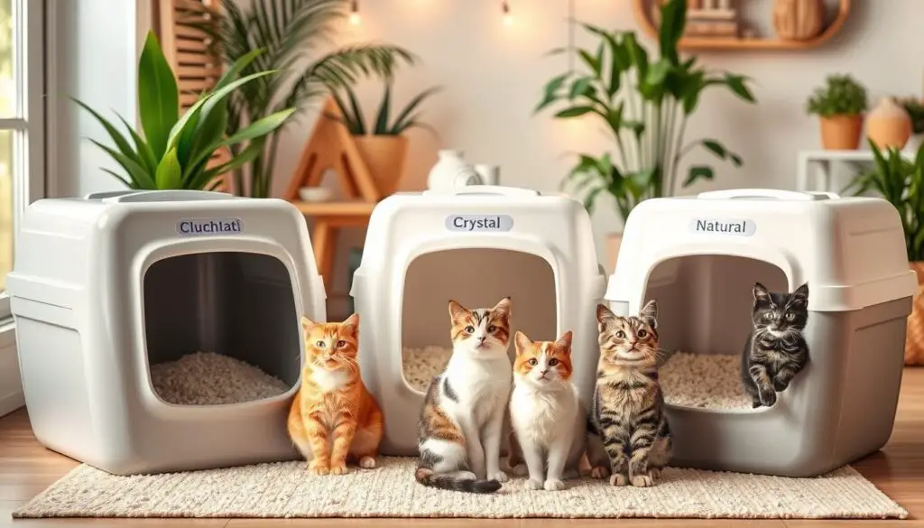 cat litter preferences