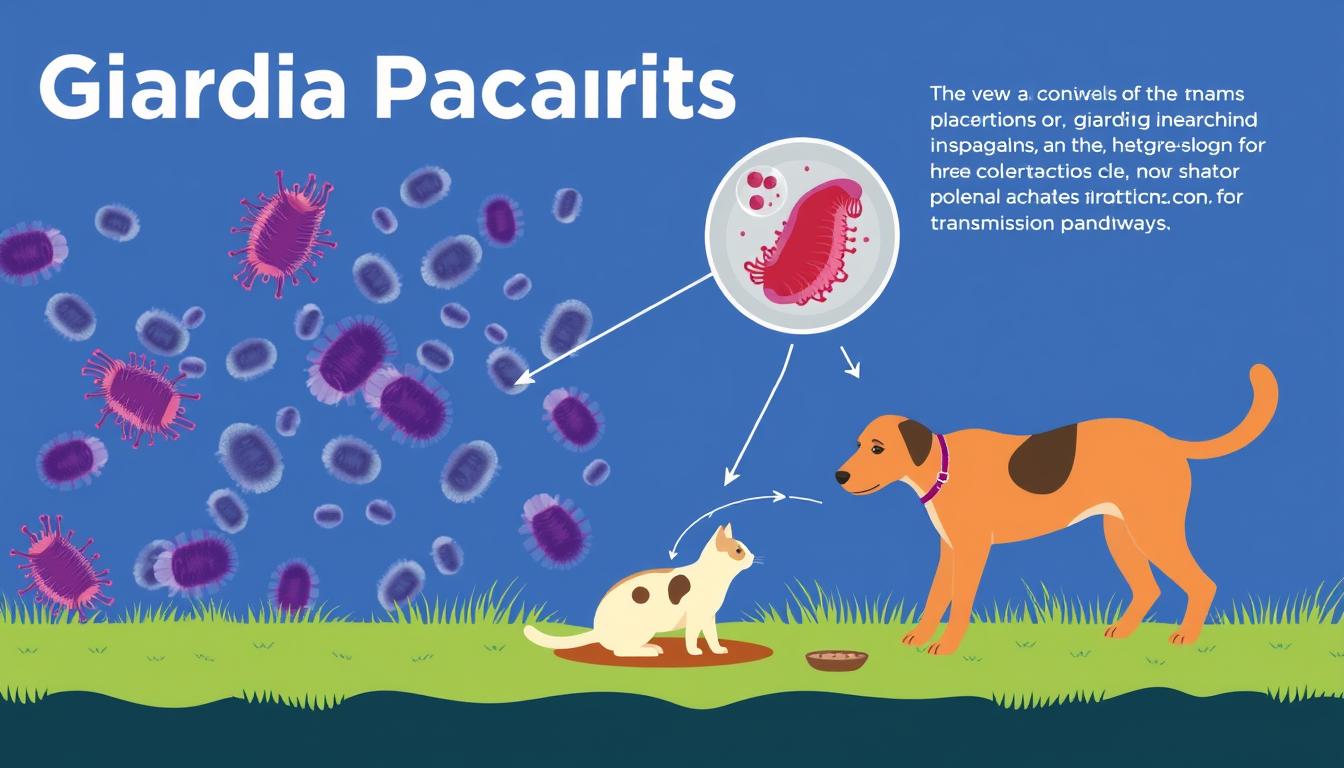 Can cats get giardia from dogs