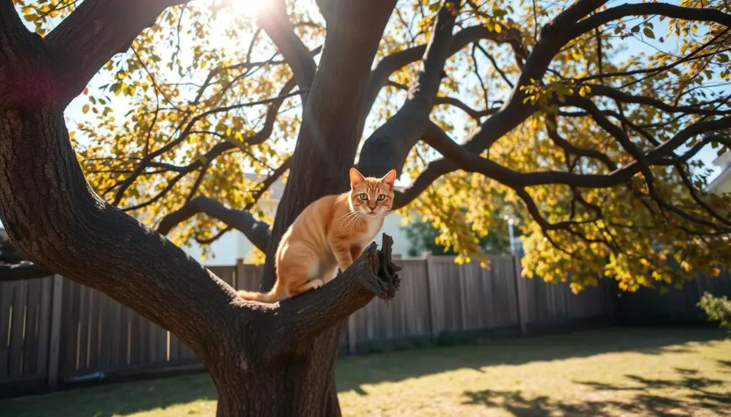 Cat safety in trees