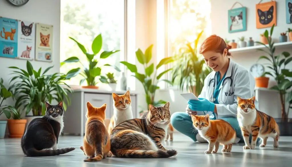 Free pet clinic services for cats