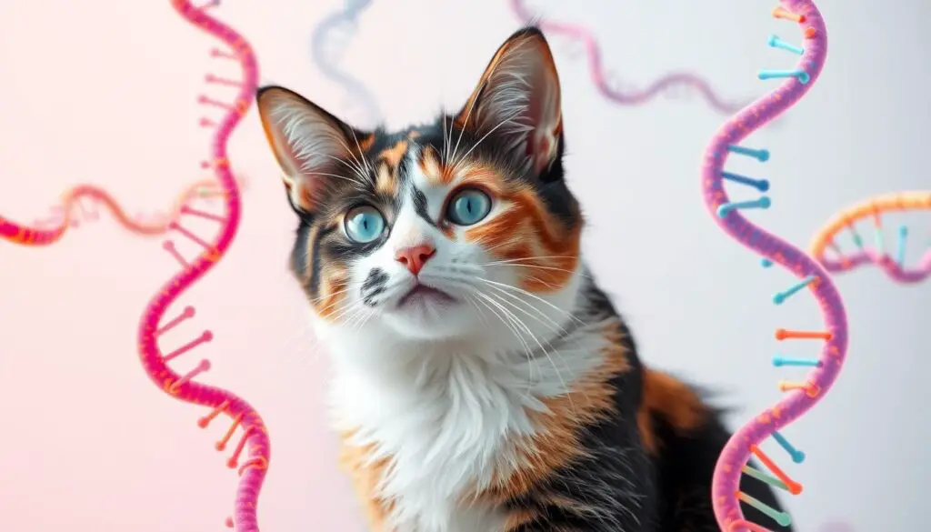 Genetic factors affecting calico cat's lifespan