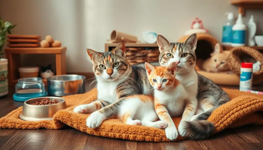 Health considerations for breeding cats