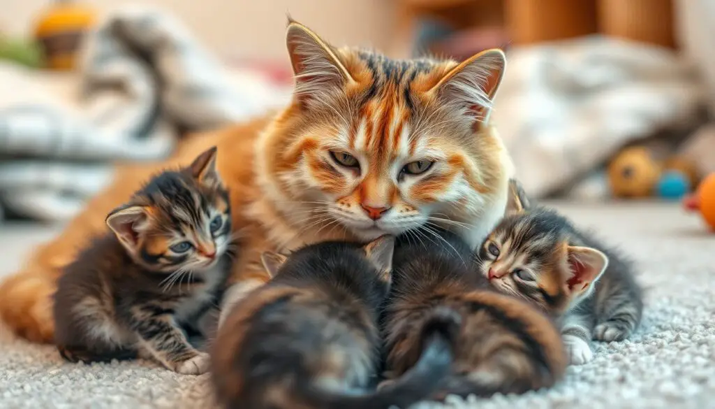 Health implications for mother cats