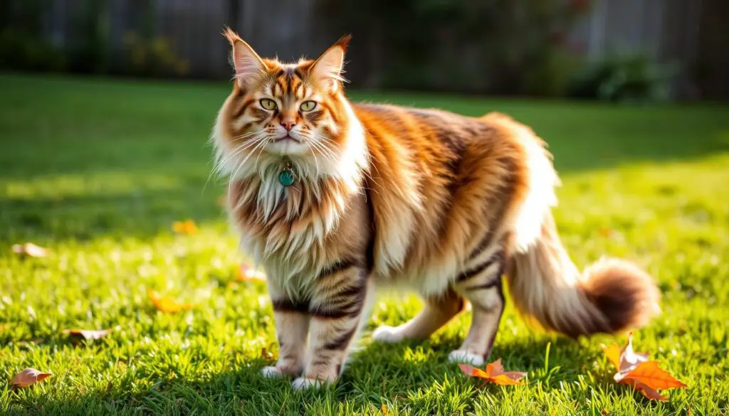 Healthy Maine Coon weight