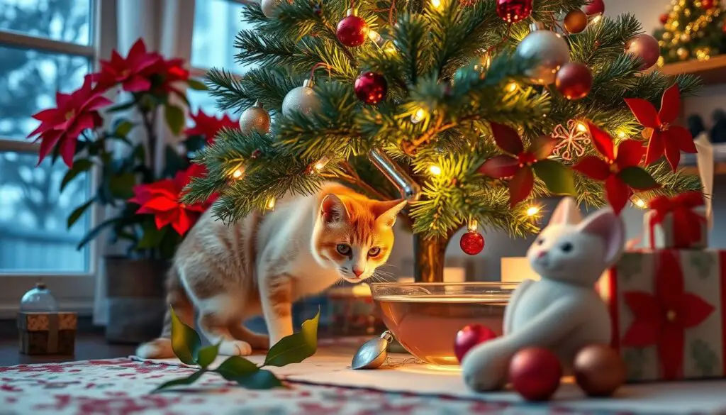 Holiday hazards for cats