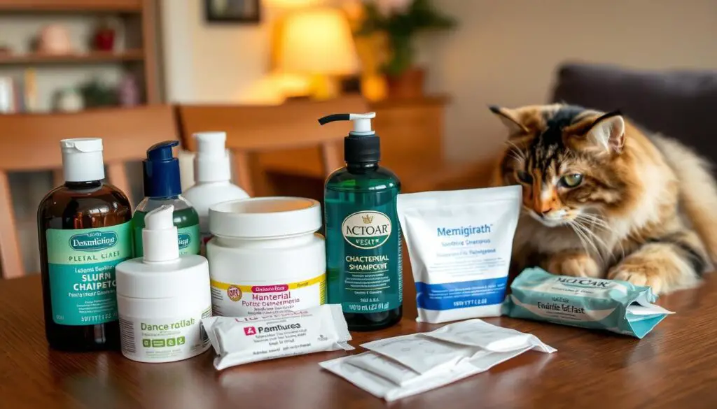 Managing cat skin infections