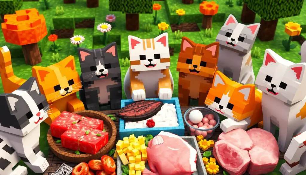 Minecraft cats diet