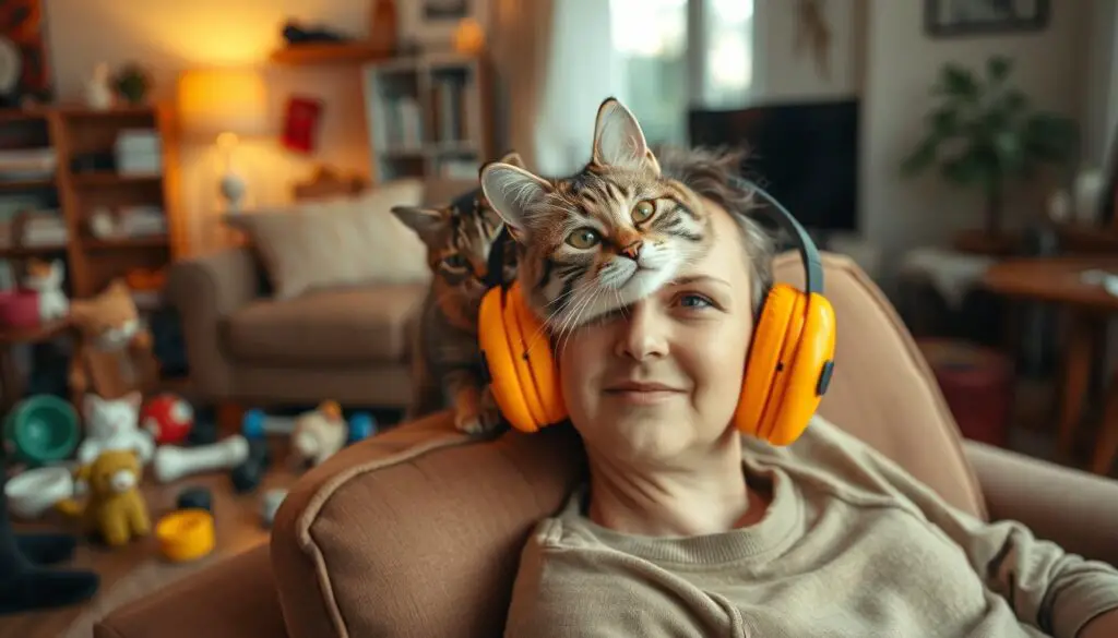 Protecting your ears from curious cats