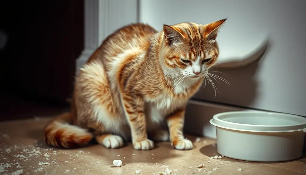 Symptoms of kidney stones in female cats