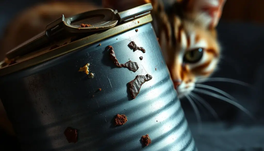 Warning signs of compromised canned cat food