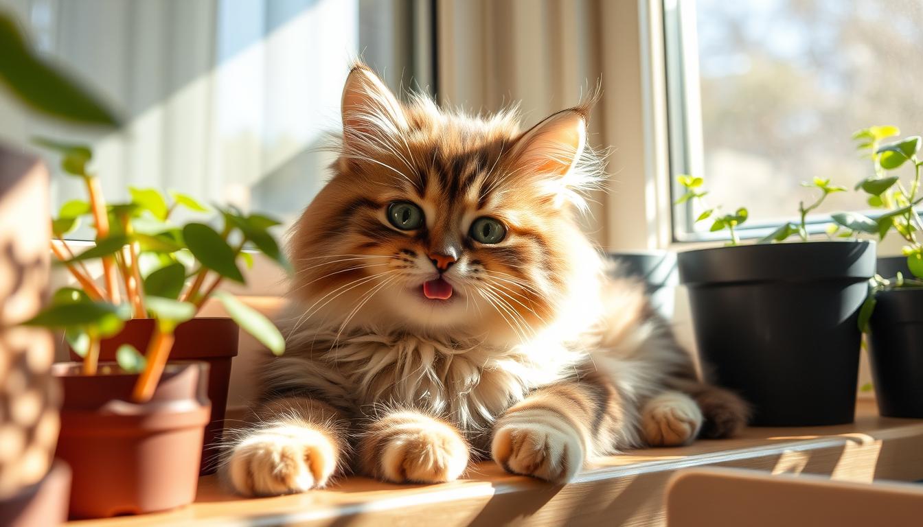 Why do cats blep