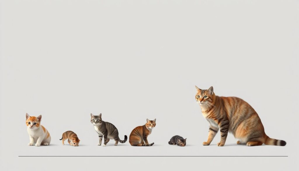 cat growth timeline