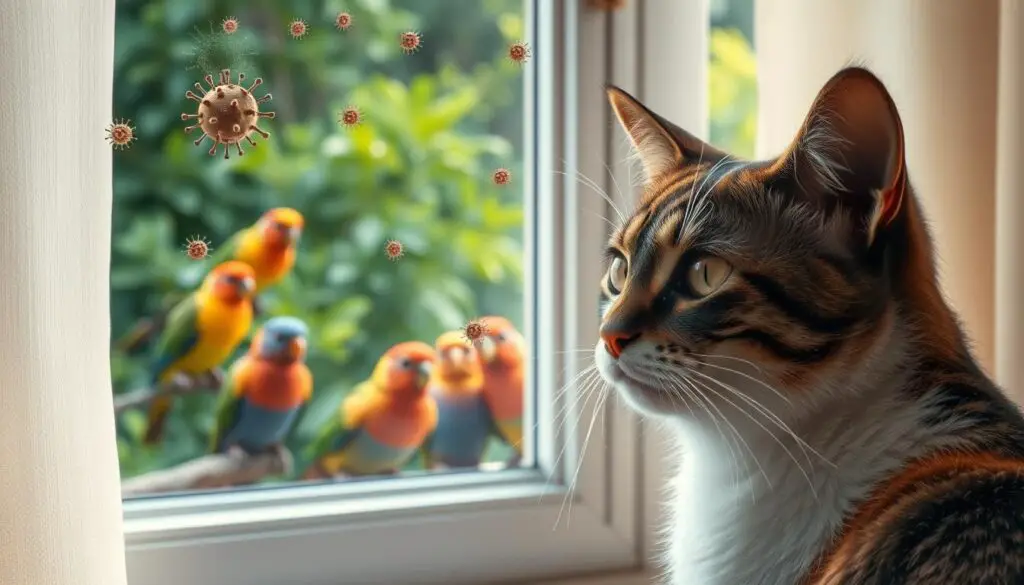 cats and bird flu transmission