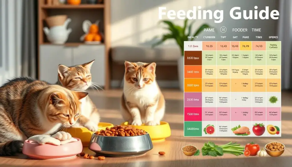 feeding guide for cats