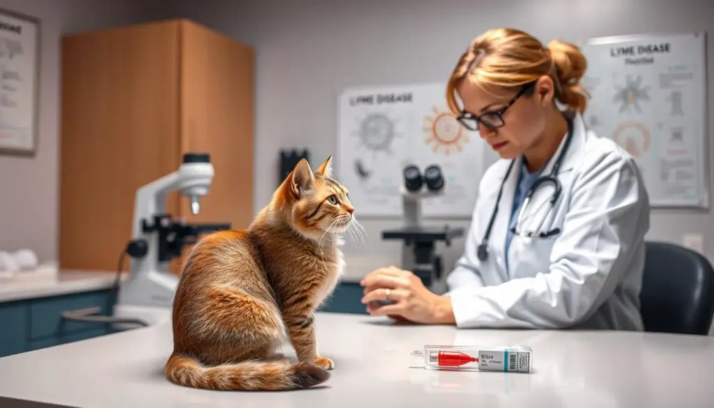 feline Lyme disease diagnostic process