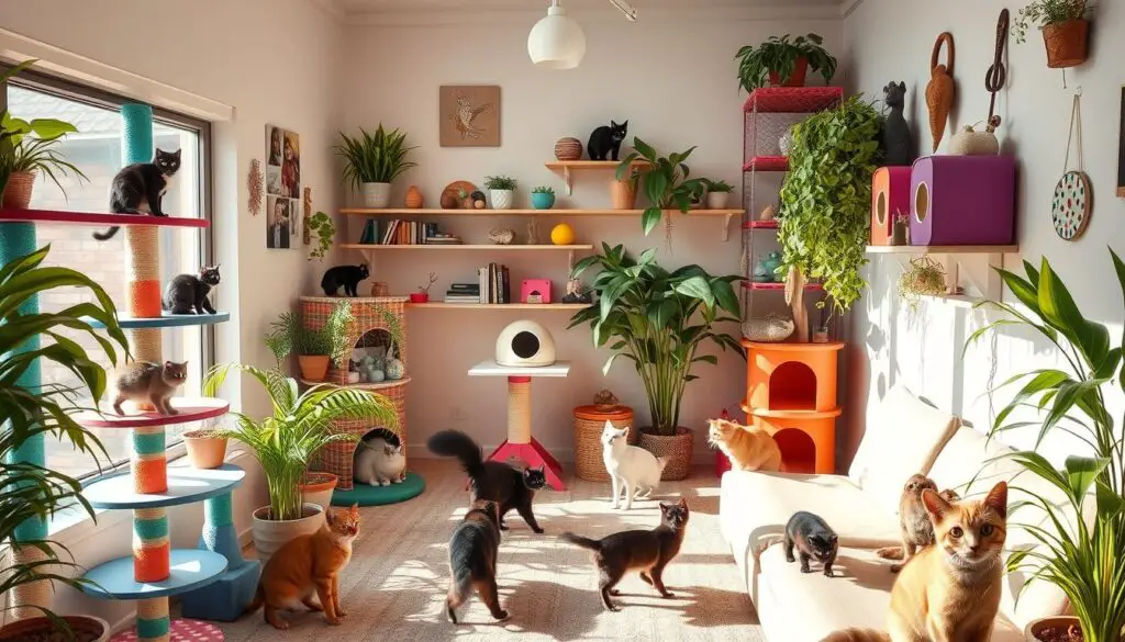 stimulating indoor cats